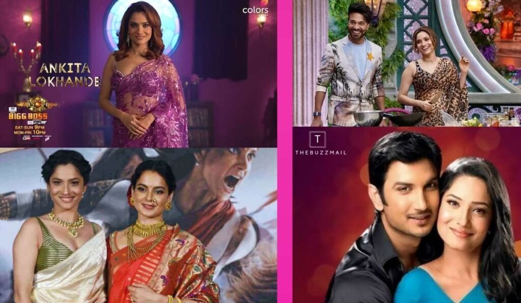 Ankita Lokhande Career Highlights: TV Success and Bollywood Debut