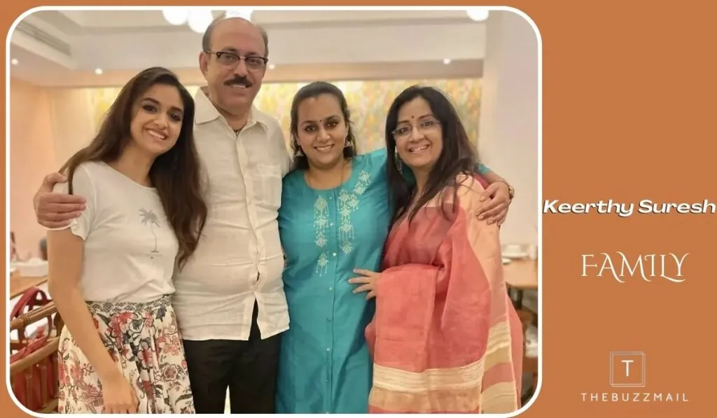 Family Of Keerthy Suresh